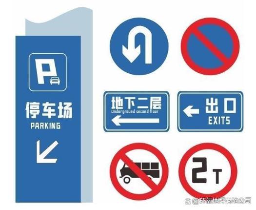 标识标牌厂家告诉您地下停车场有哪些产品
